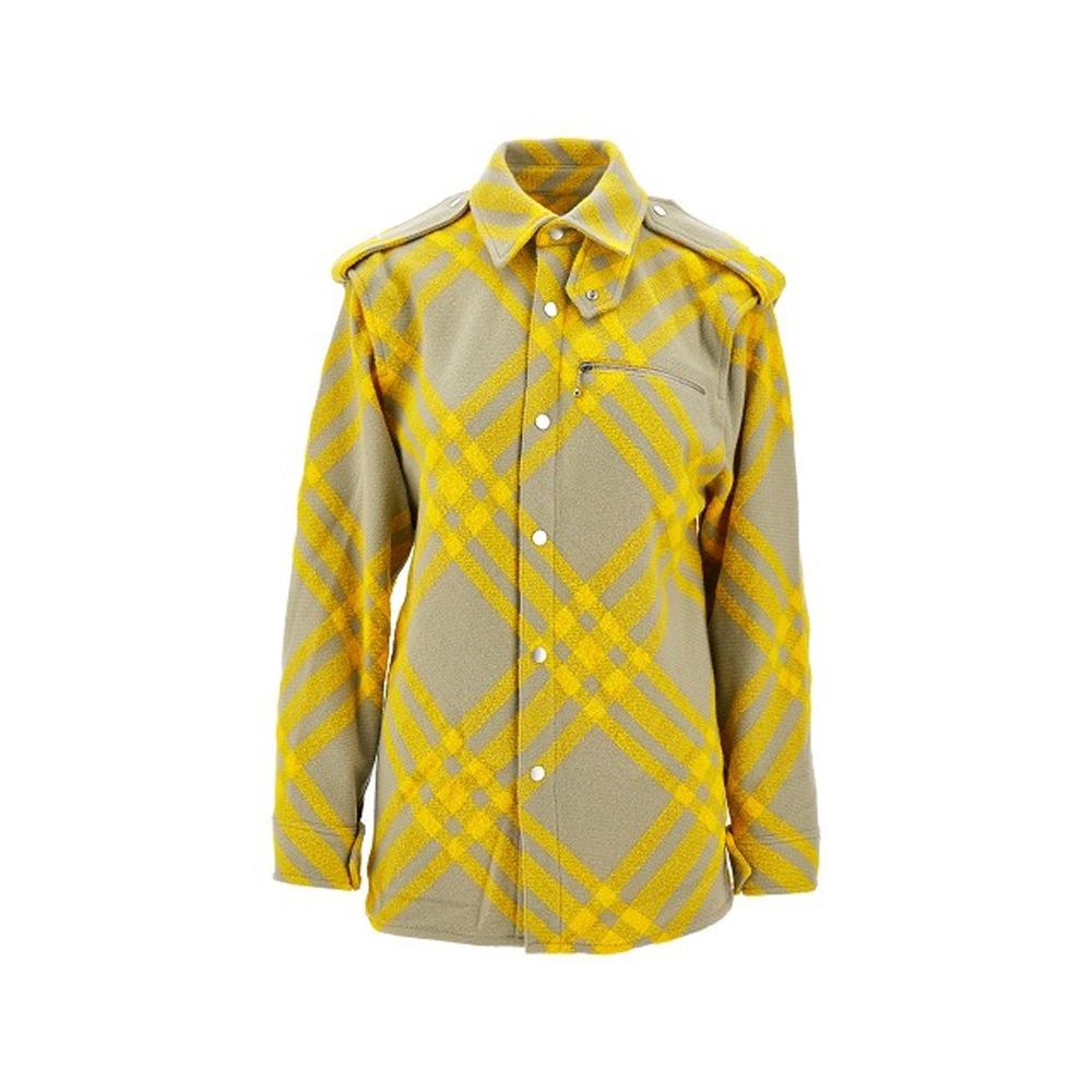 Veste à carreaux en laine Burberry