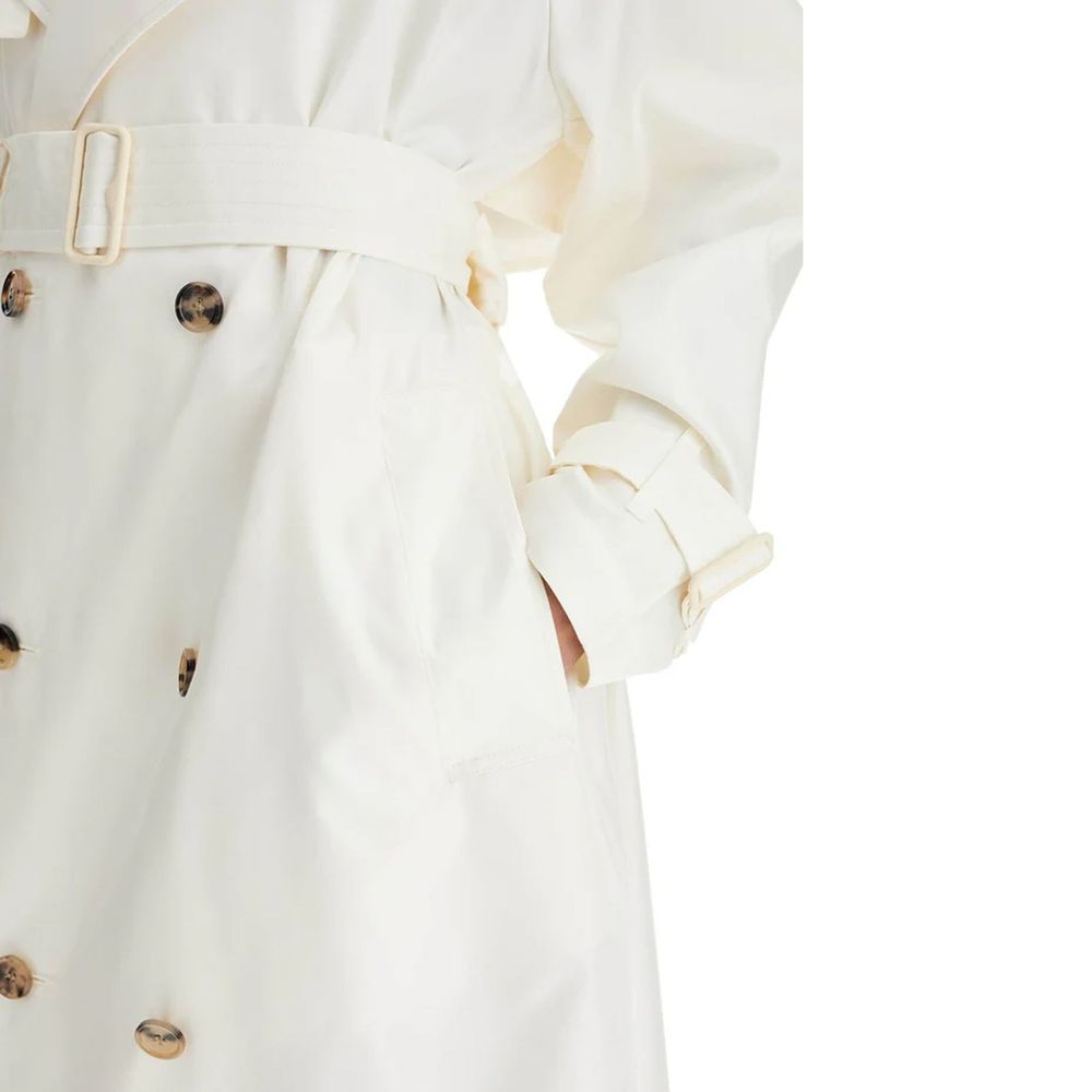 Trench-coat en soie Burberry