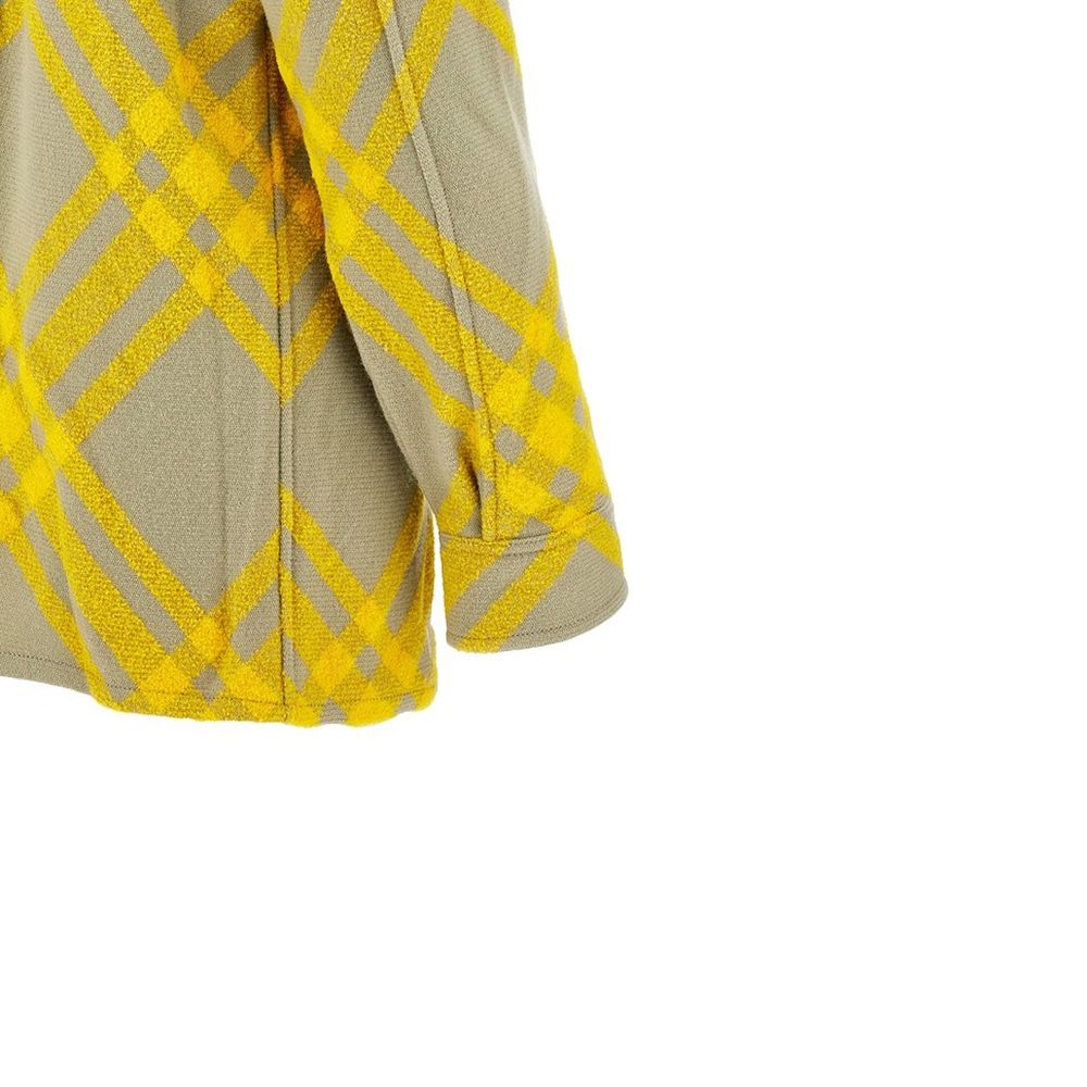 Veste à carreaux en laine Burberry