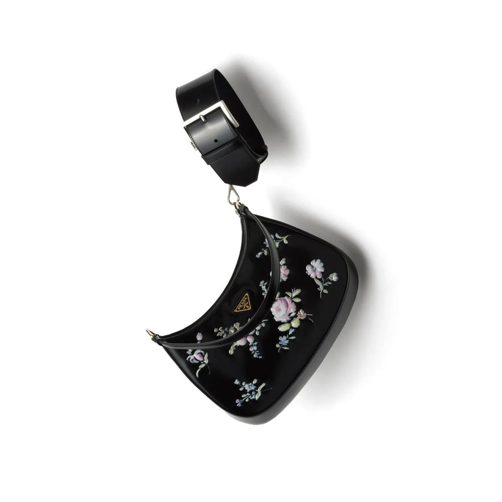 Bracelet en cuir Prada