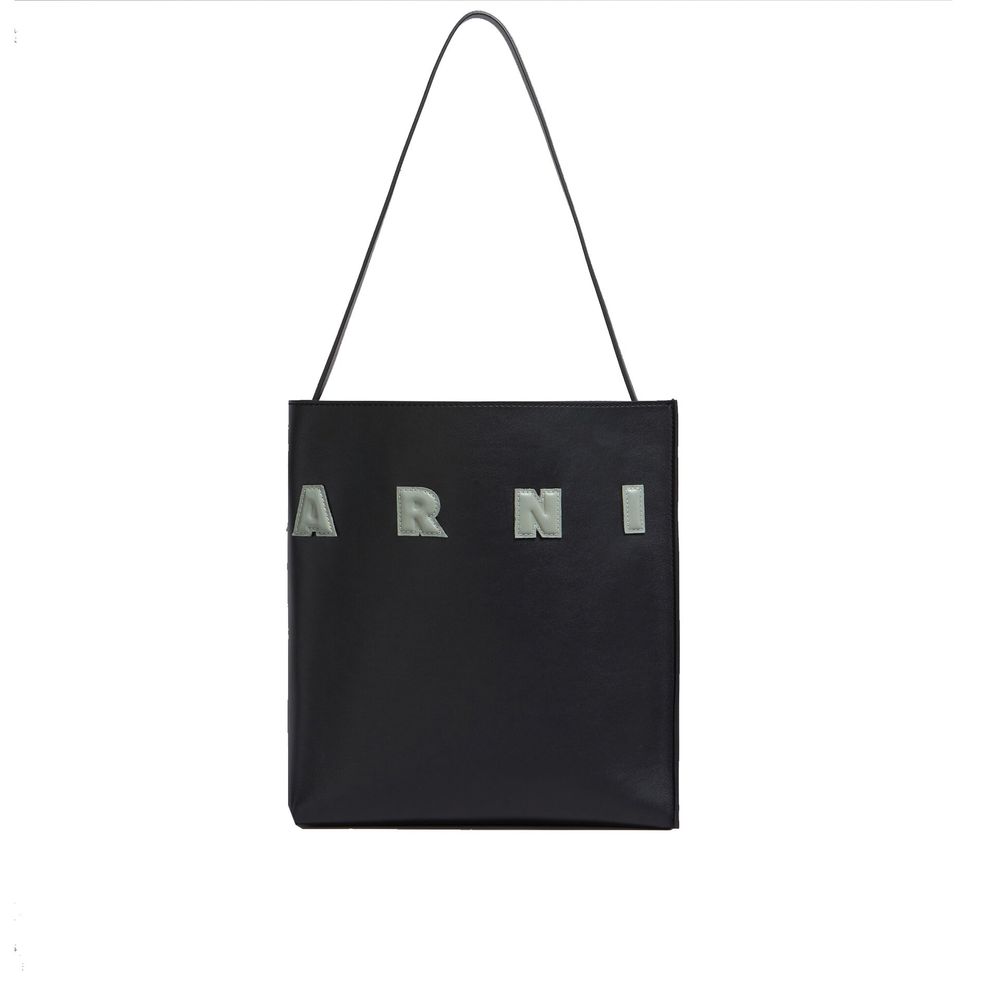 Petit sac hobo en cuir Museo de Marni