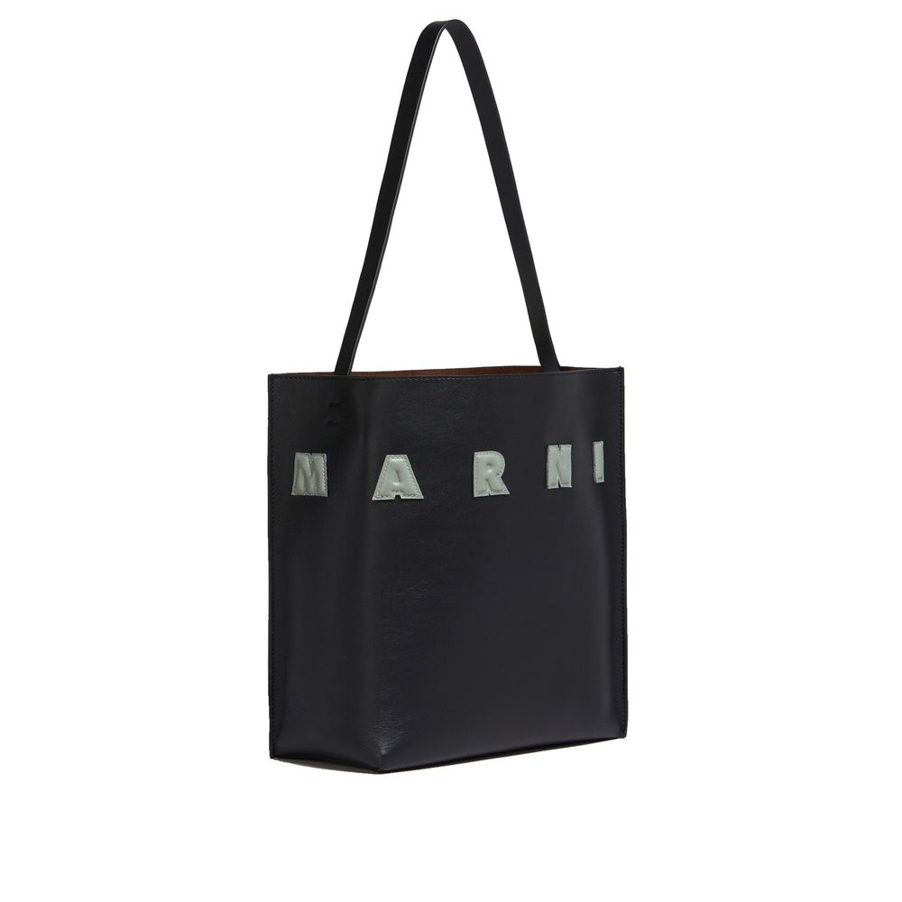 Petit sac hobo en cuir Museo de Marni