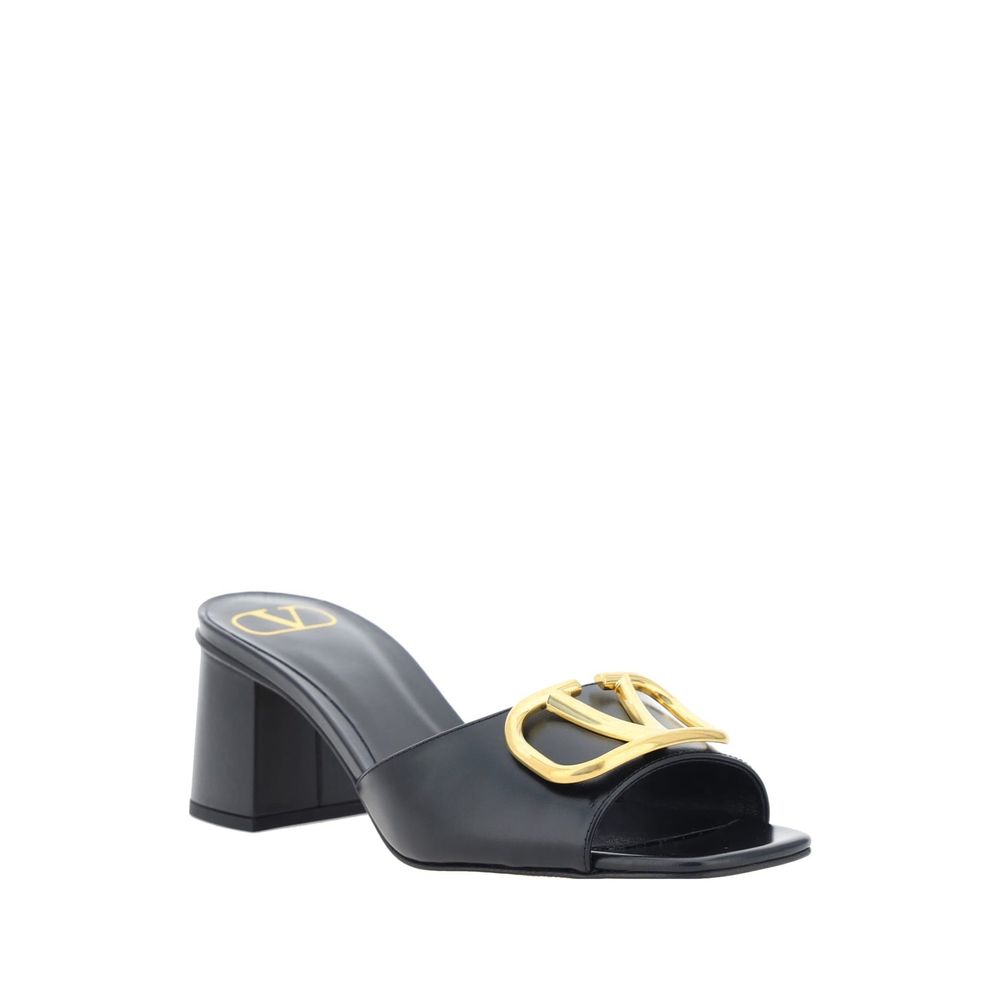 Sandales en cuir à logo Vlogo Valentino Garavani