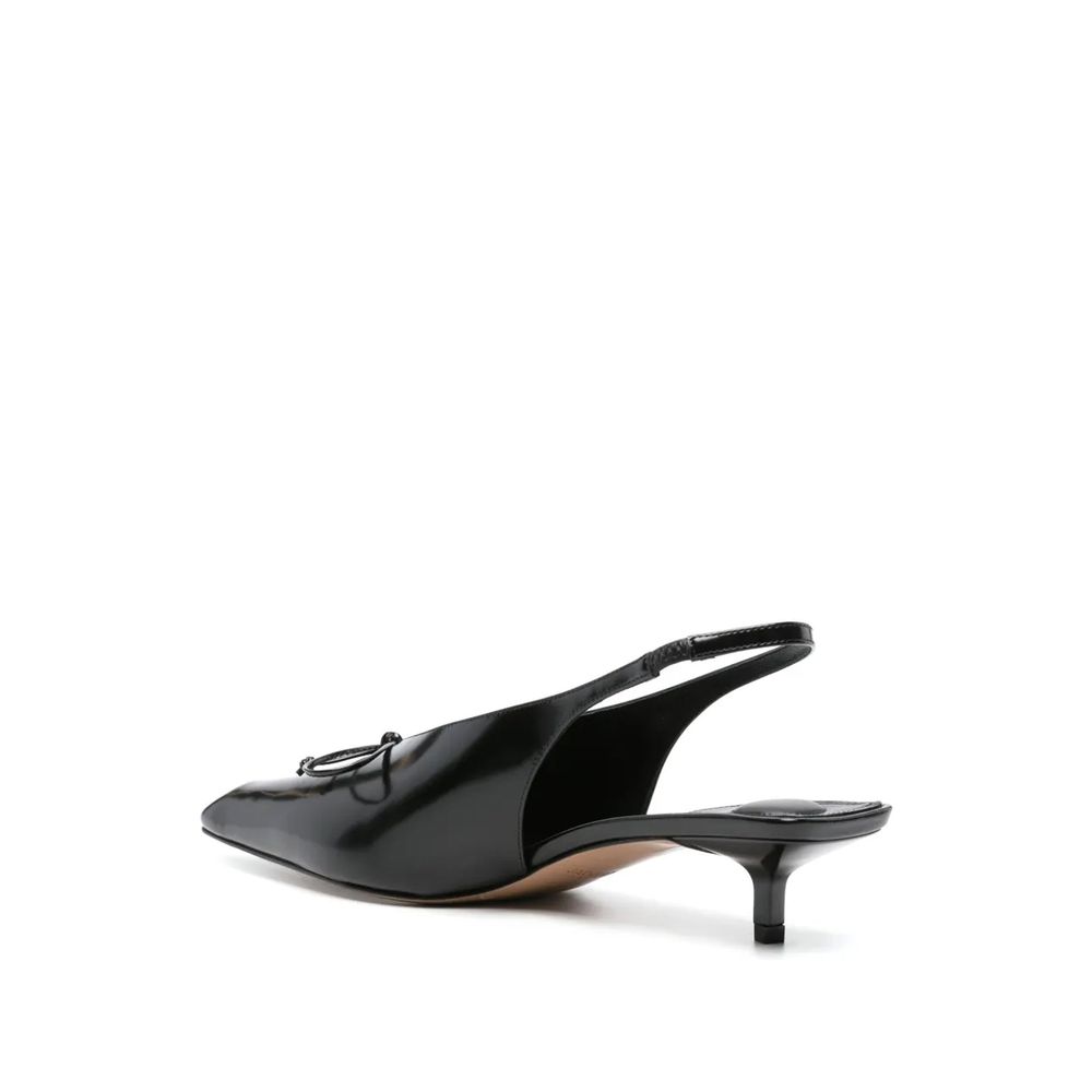 Escarpins à bride arrière Jacquemus Cubisto 40 mm
