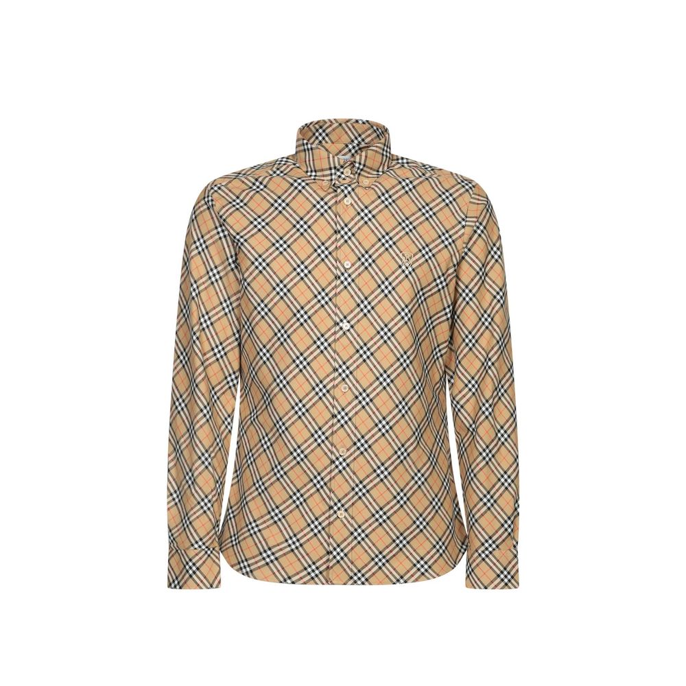 Chemise à carreaux Burberry Sand