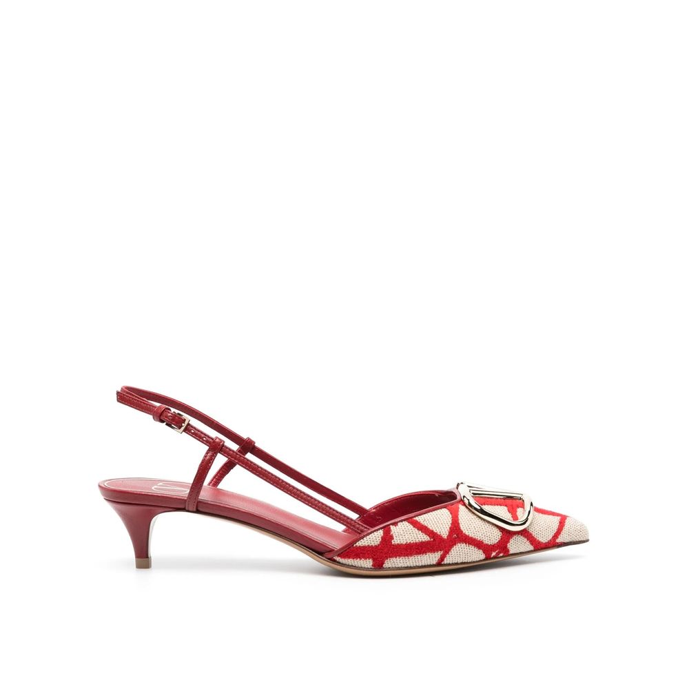Escarpins Iconographe en toile Valentino Garavani