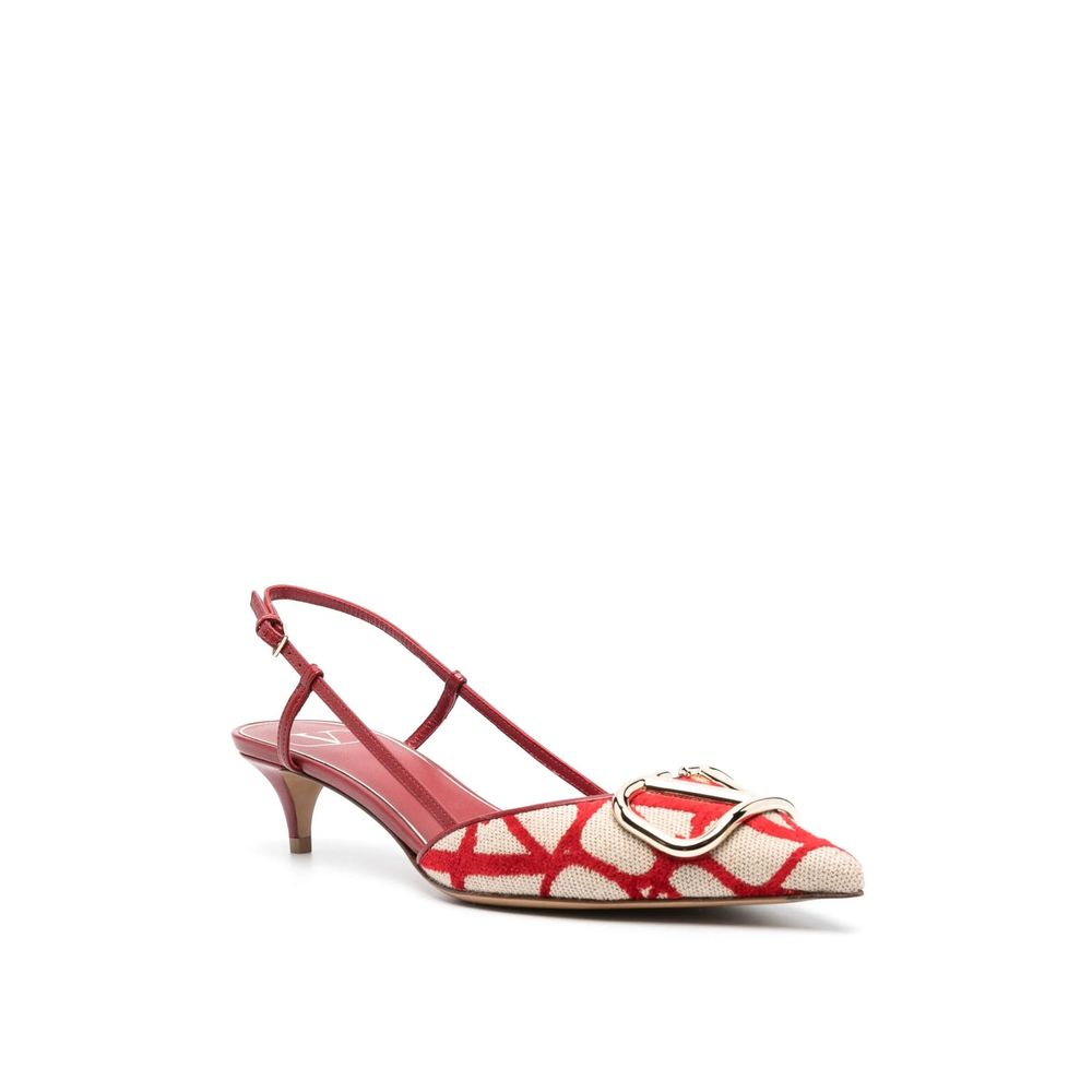 Escarpins Iconographe en toile Valentino Garavani