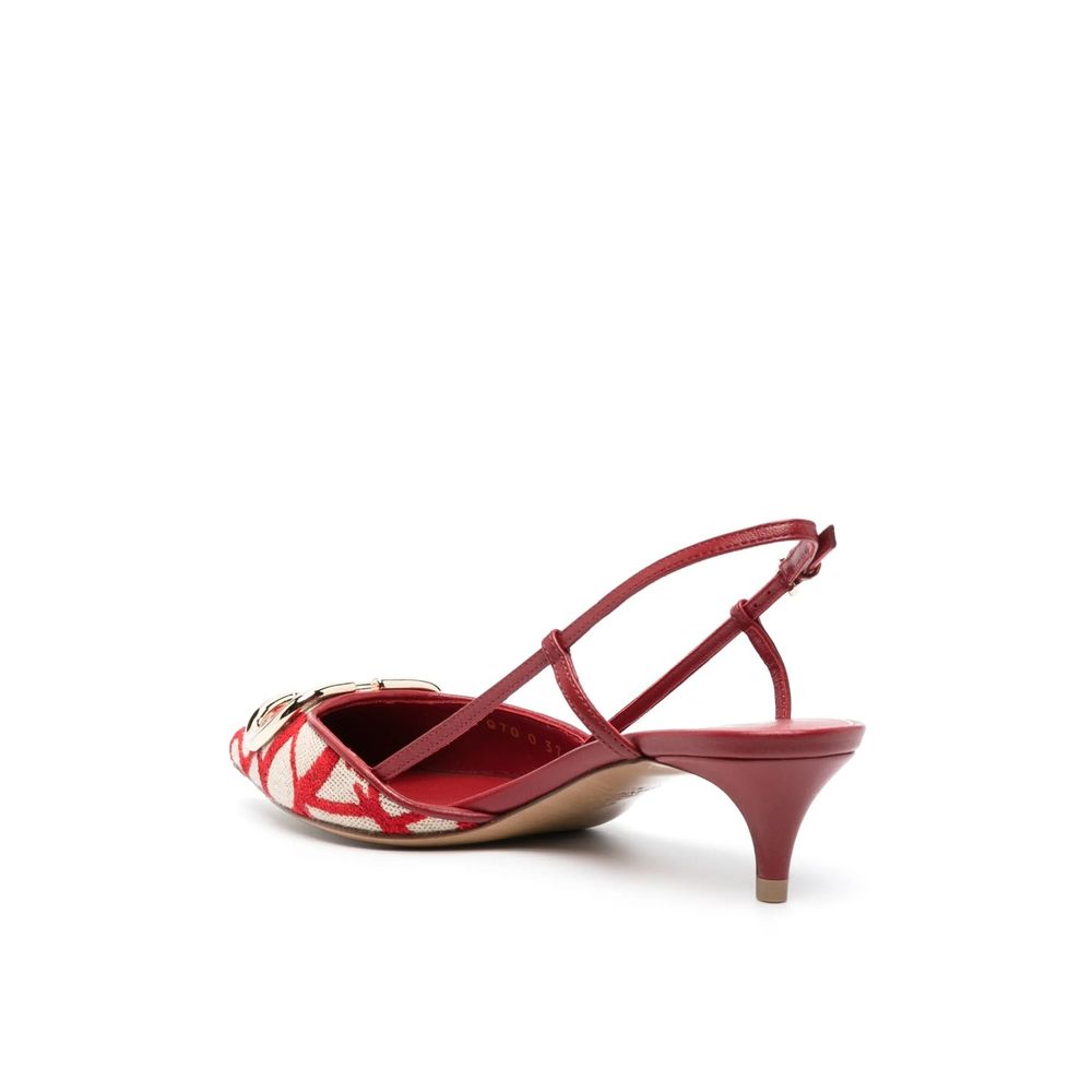 Escarpins Iconographe en toile Valentino Garavani