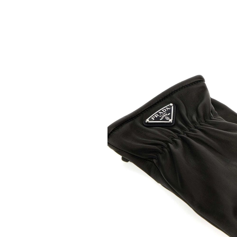 Gants en cuir Prada