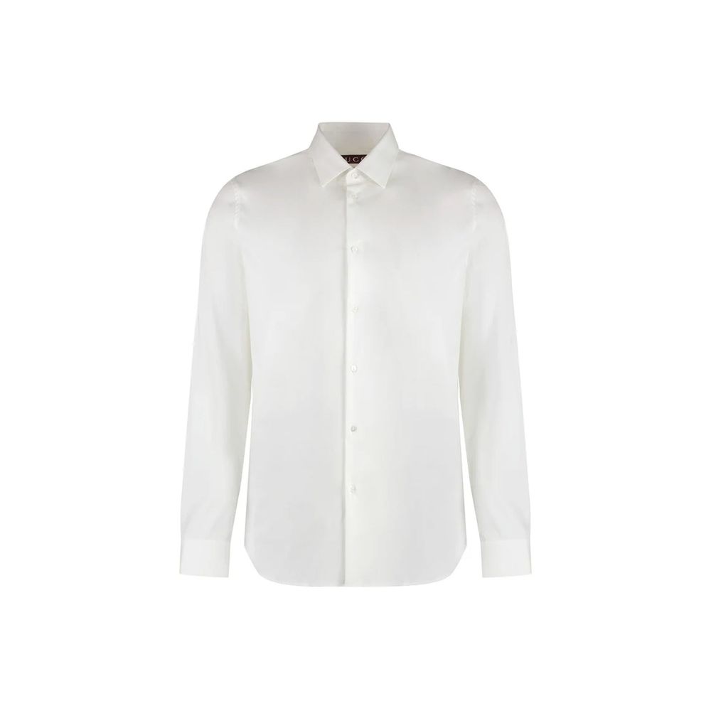 Chemise en popeline de coton Gucci