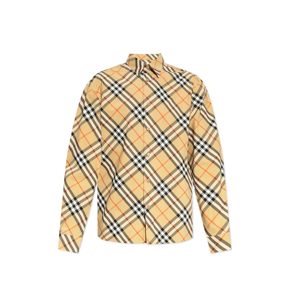 Chemise à carreaux Burberry