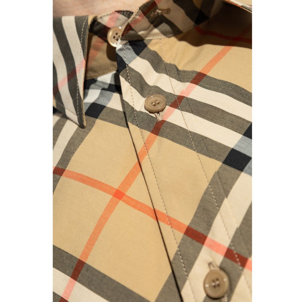 Chemise à carreaux Burberry