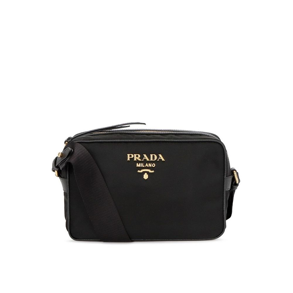 Sac photo Prada en nylon avec logo