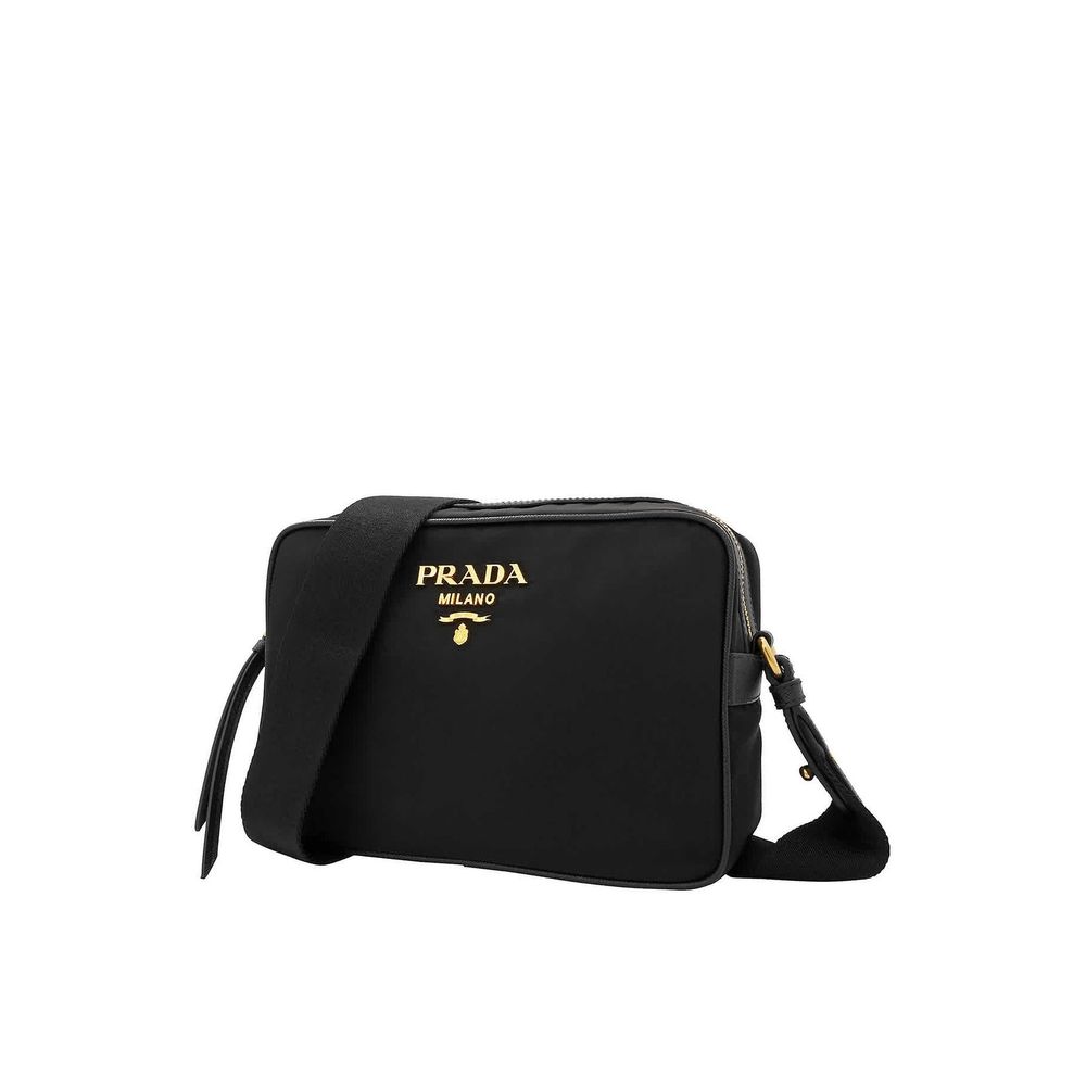 Sac photo Prada en nylon avec logo