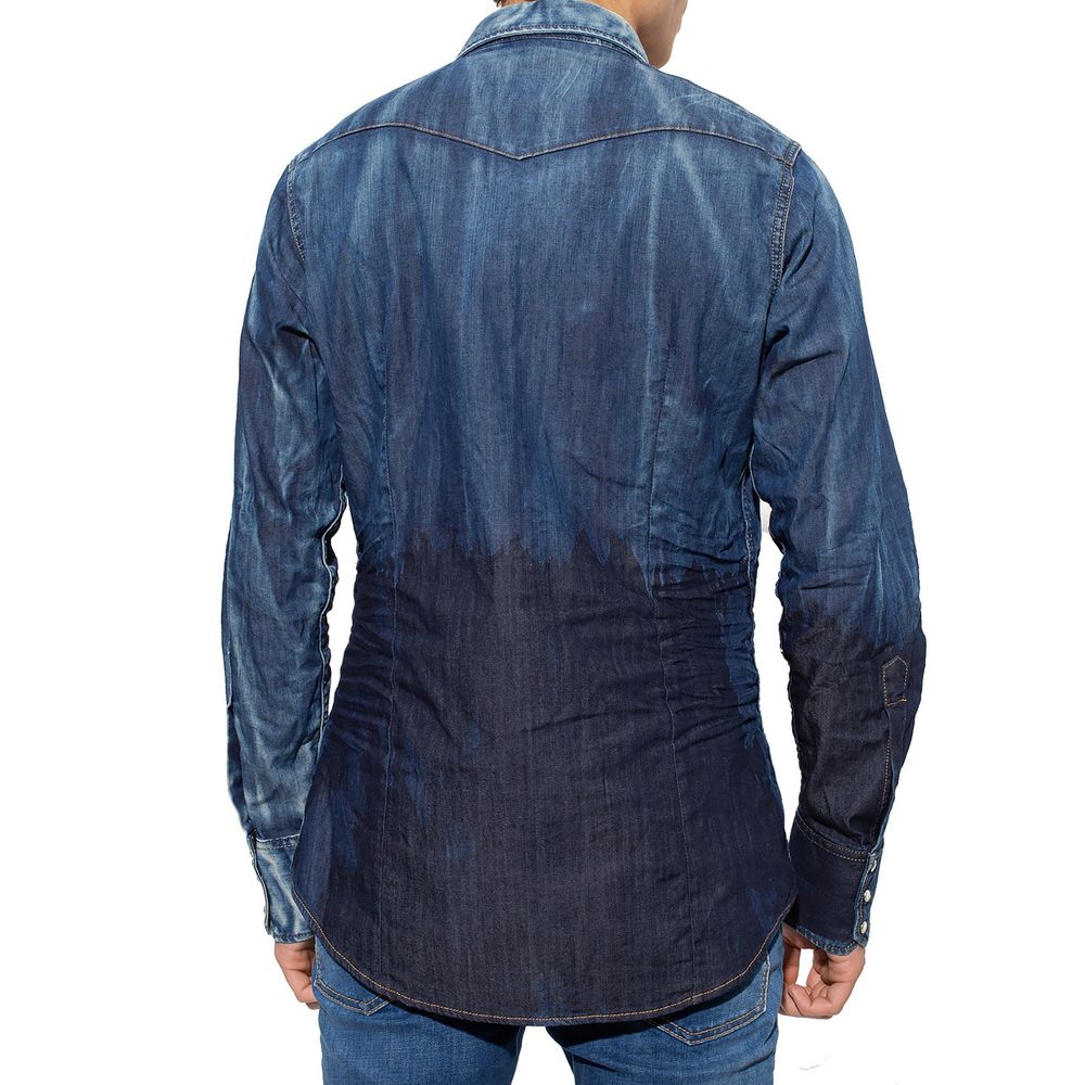Chemise en jean Dsquared² x Smiley