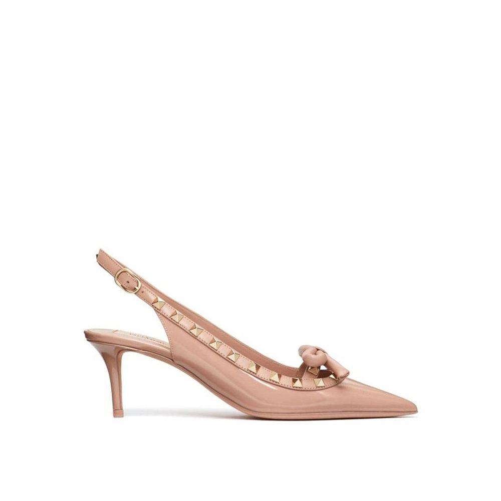 Escarpins à bride arrière en cuir Valentino Garavani