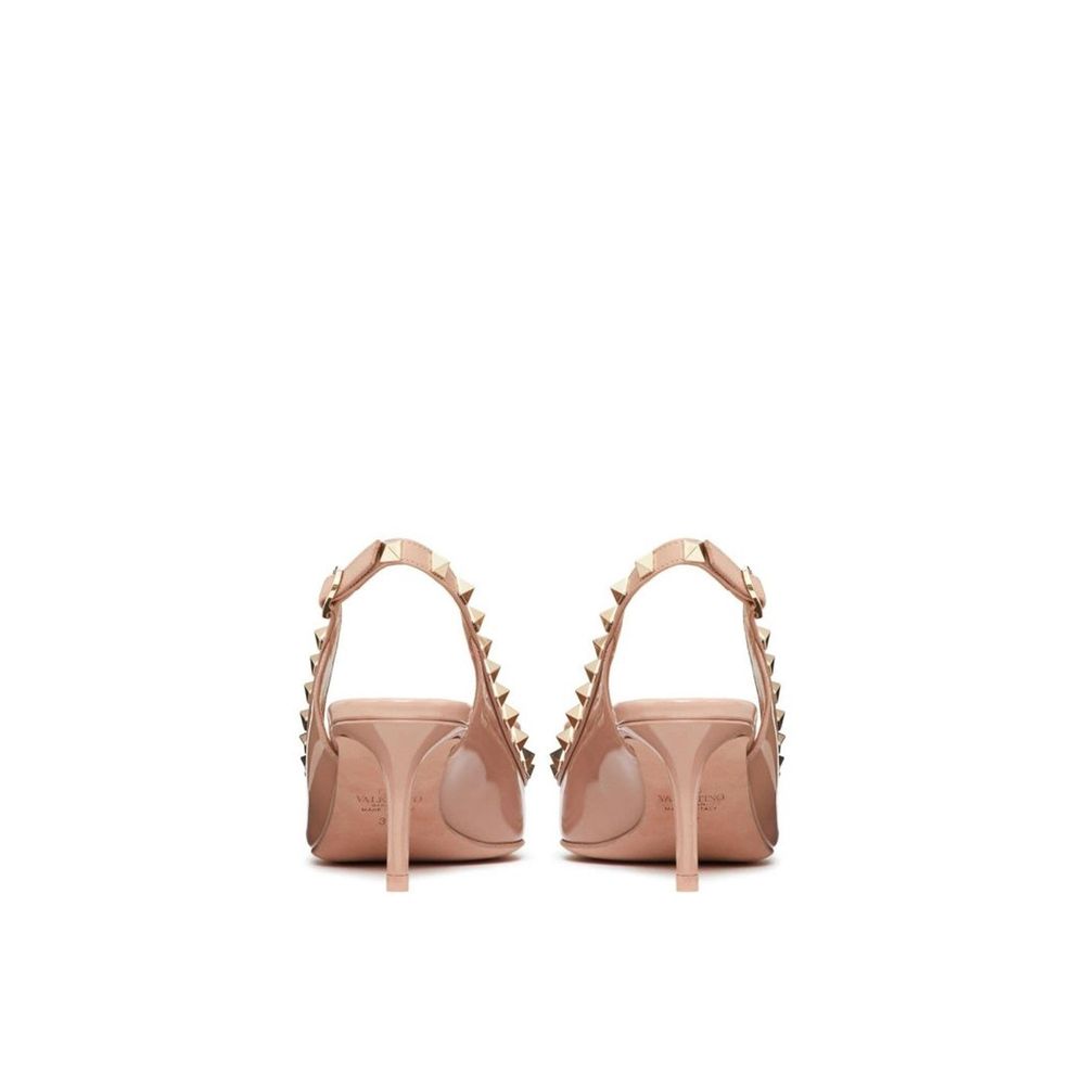 Escarpins à bride arrière en cuir Valentino Garavani