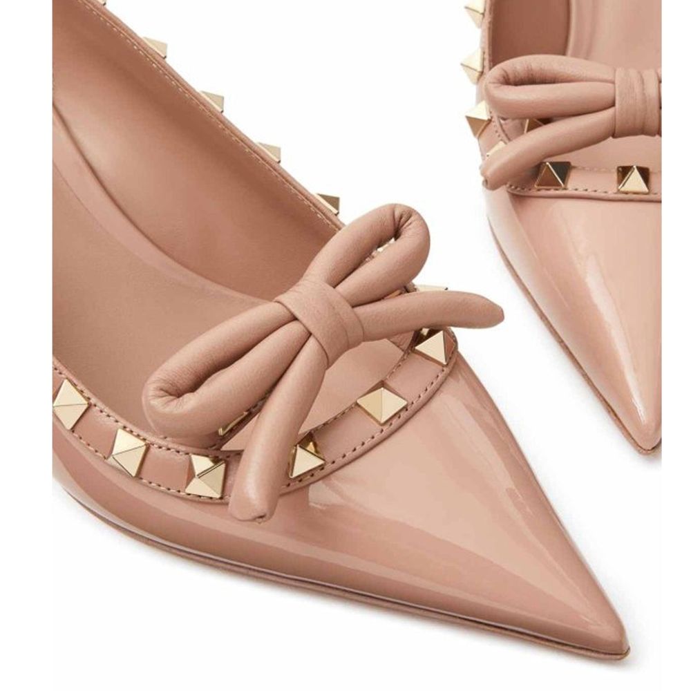 Escarpins à bride arrière en cuir Valentino Garavani