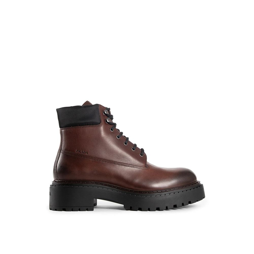 Bottes en cuir Prada