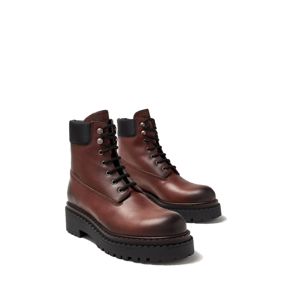 Bottes en cuir Prada
