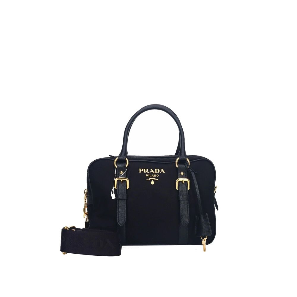 Sac à main Prada en nylon avec logo