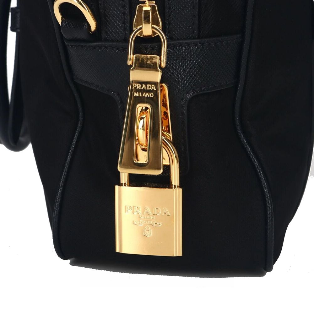 Sac à main Prada en nylon avec logo