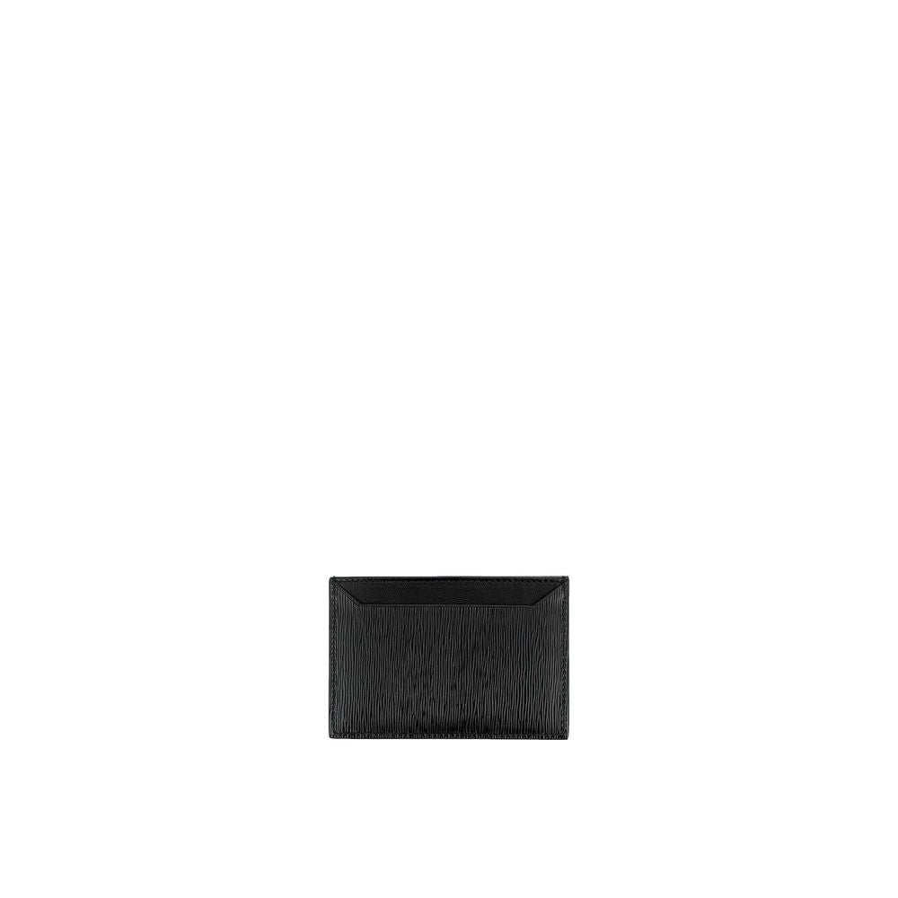 Portefeuille en cuir avec logo Prada