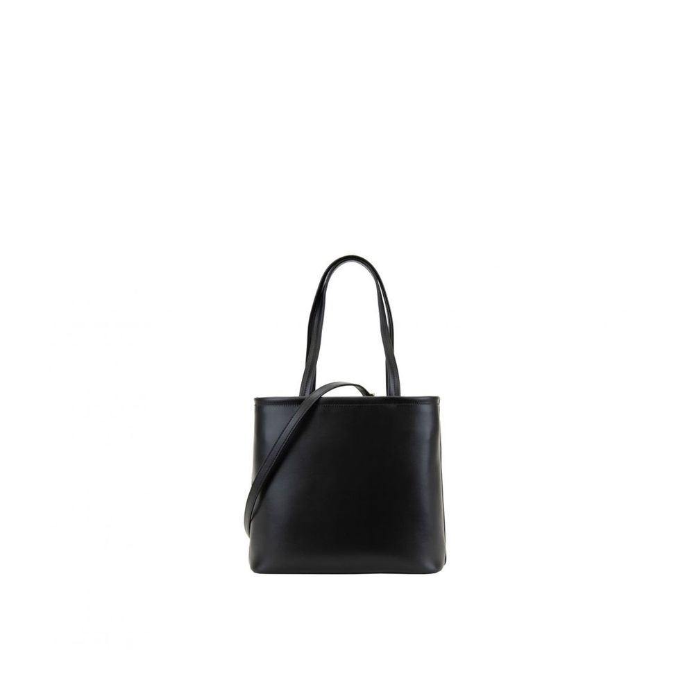 Sac fourre-tout en cuir avec logo Prada