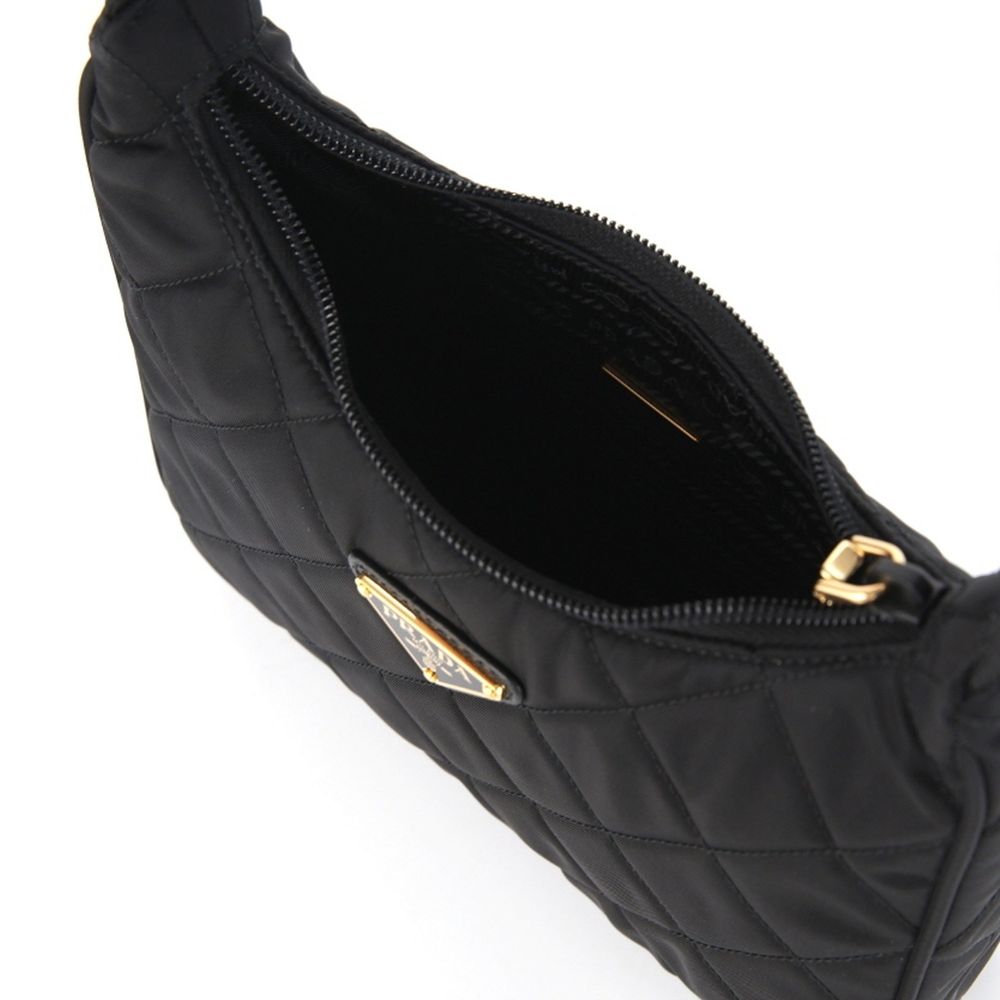 Sac à bandoulière matelassé Prada Re-Nylon