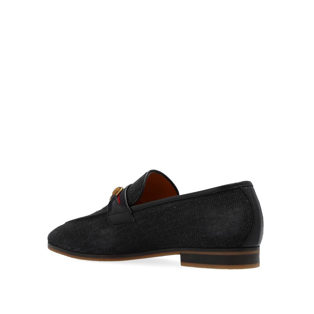 Mocassins en jean Gucci