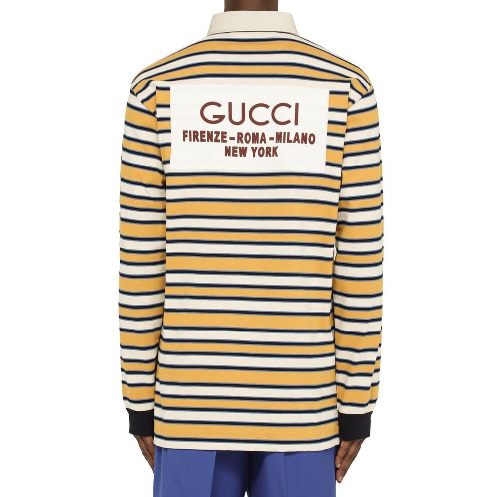 Polo rayé Gucci