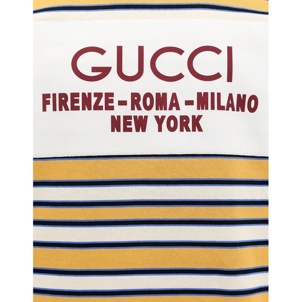 Polo rayé Gucci