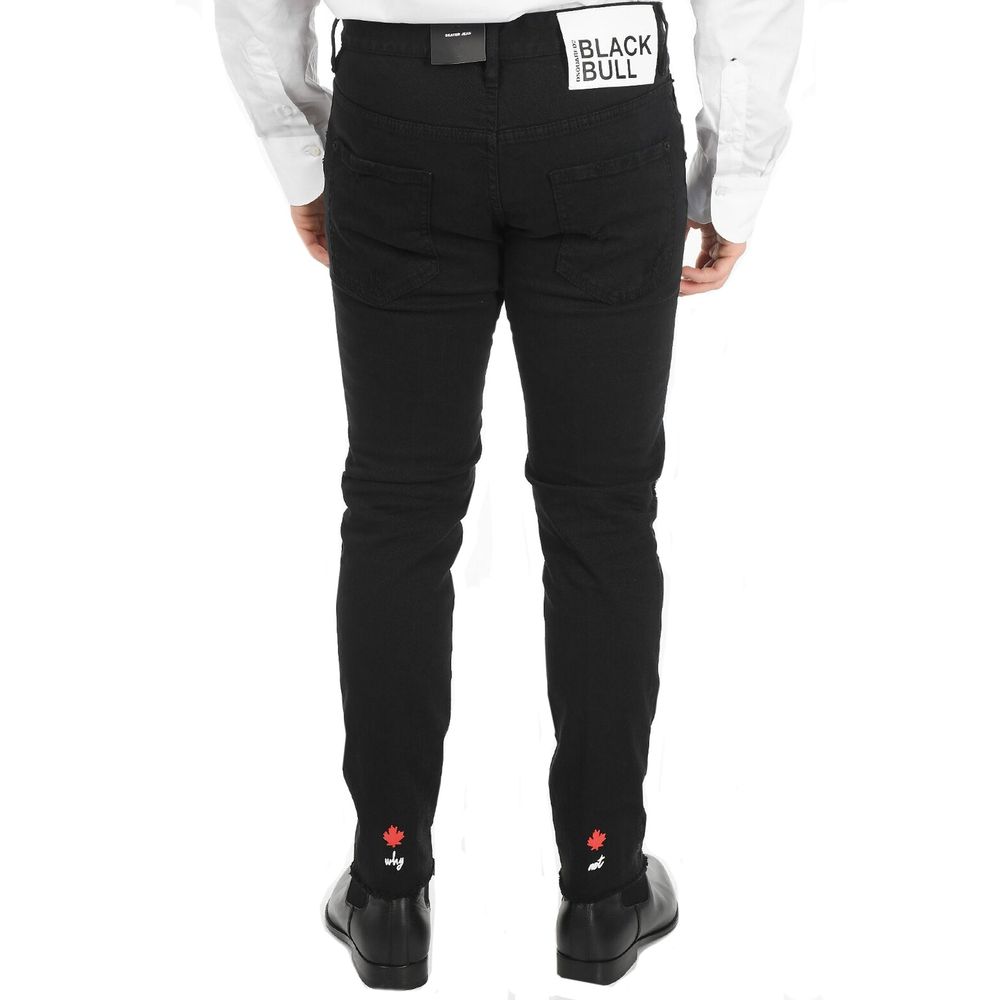 Jean skater Dsquared² Black Bull