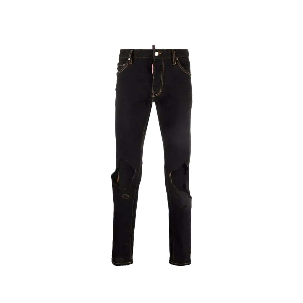 Jean en denim de coton Dsquared²