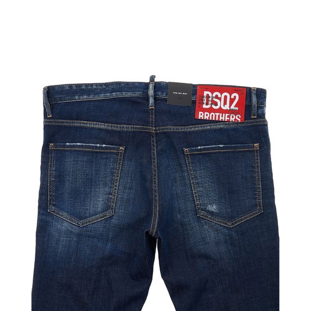 Jean en denim de coton Dsquared²
