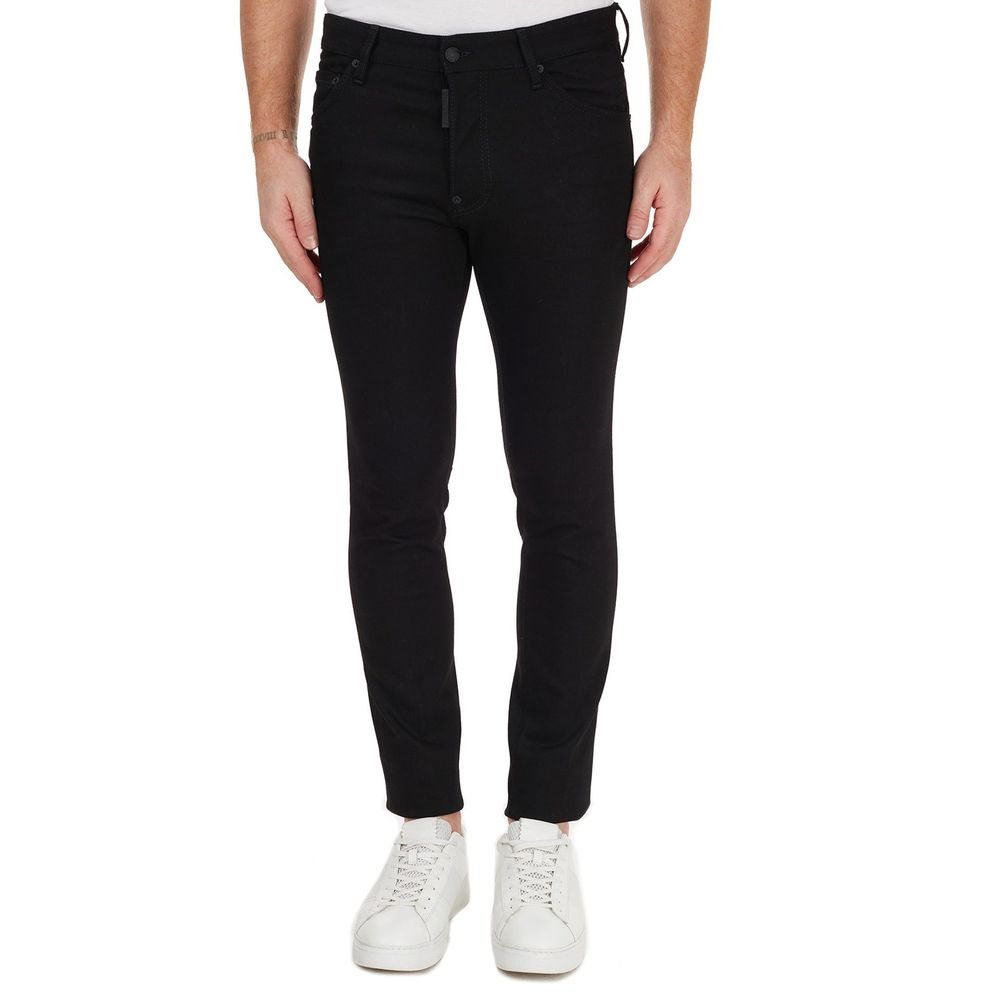 Jean en denim de coton Dsquared²