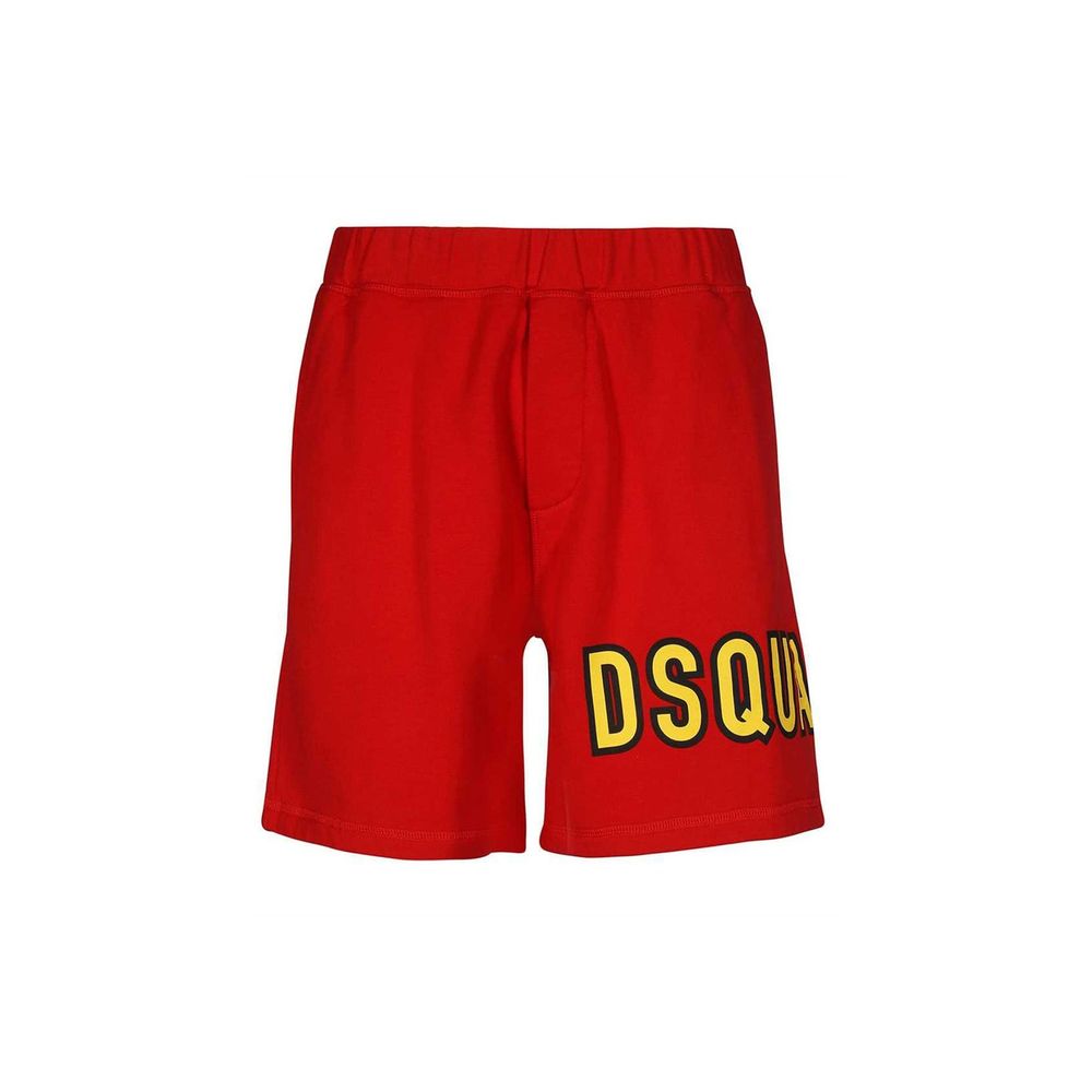 Short en coton avec logo Dsquared²
