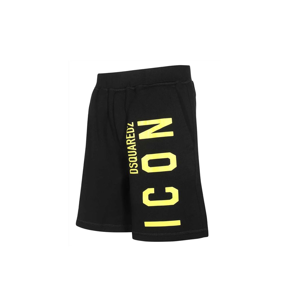 Short en coton avec logo Dsquared²