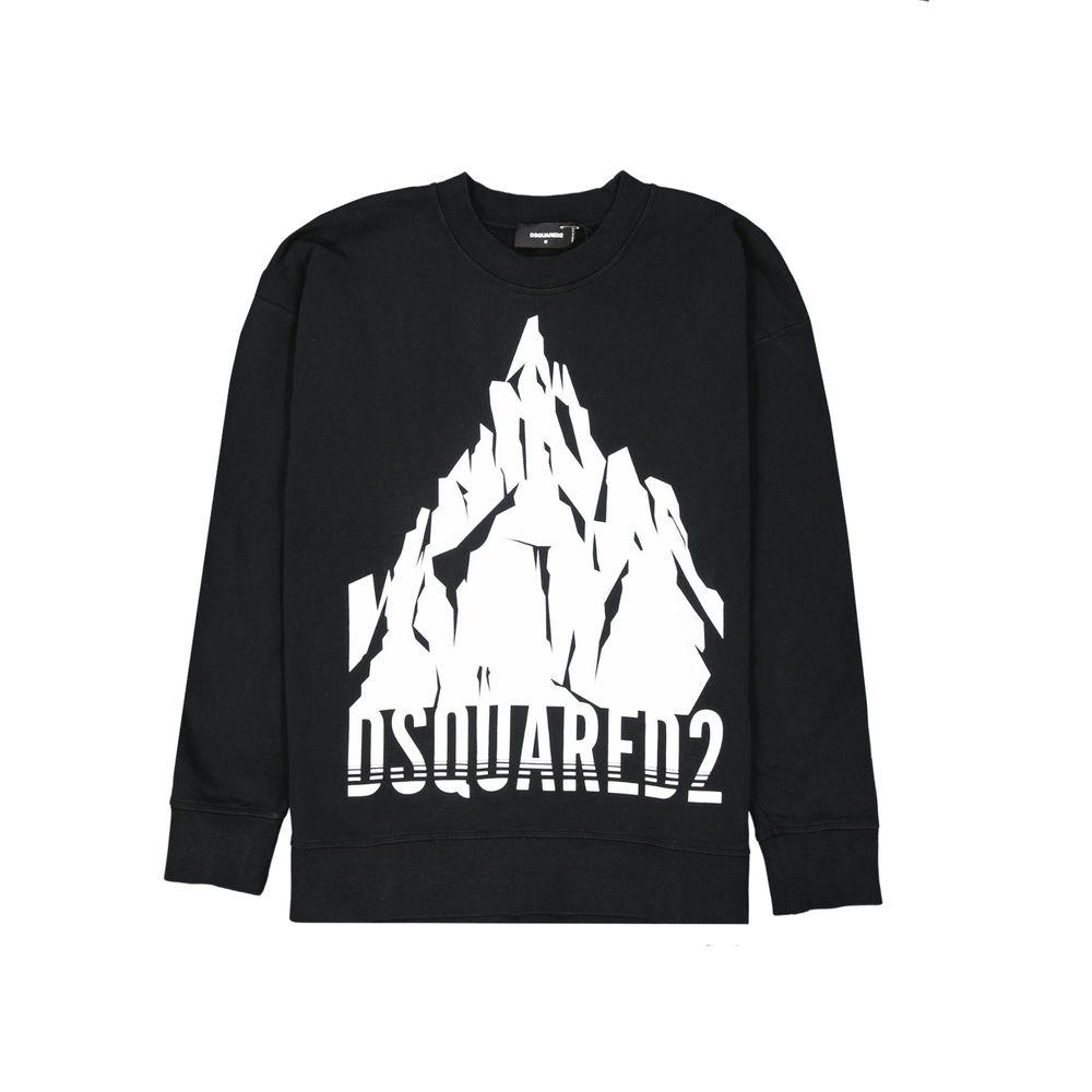 Sweat-shirt en coton avec logo Dsquared²