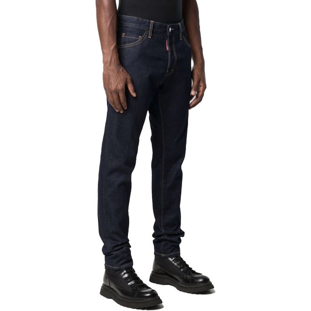 Jean en denim de coton Dsquared²