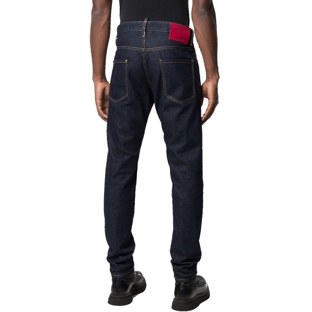 Jean en denim de coton Dsquared²
