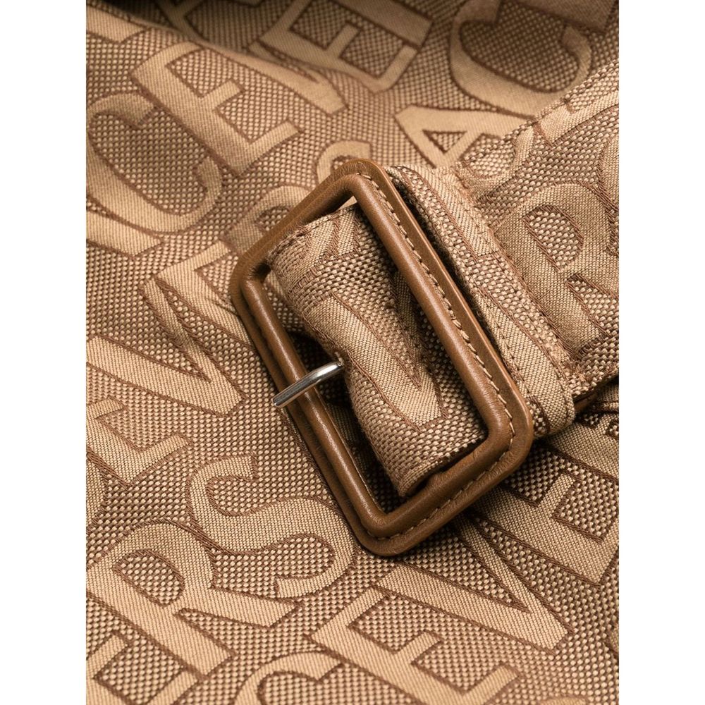 Trench-coat à logo Versace