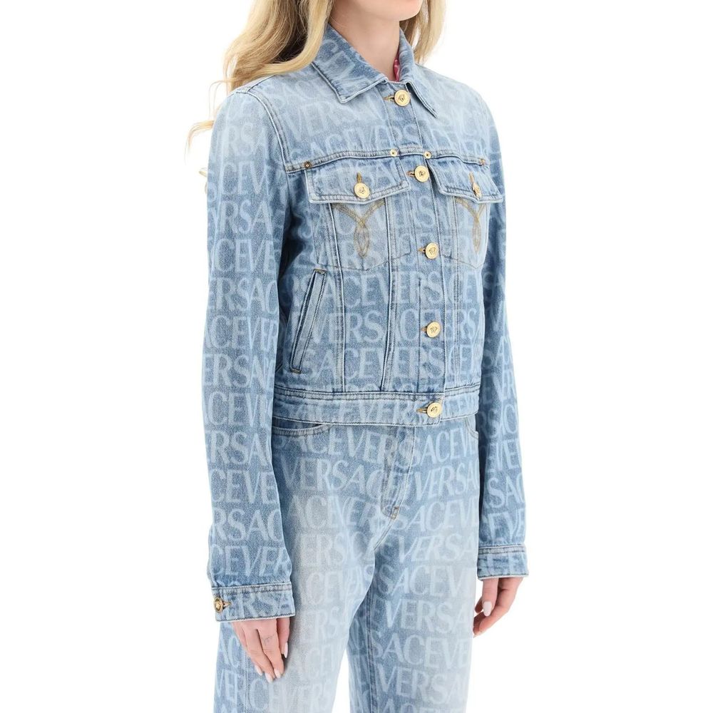 Veste en jean Versace