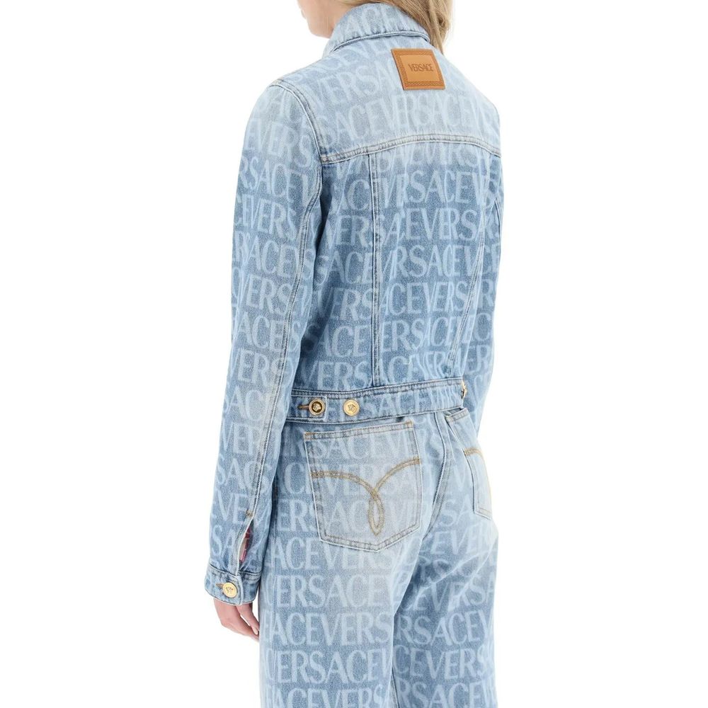 Veste en jean Versace