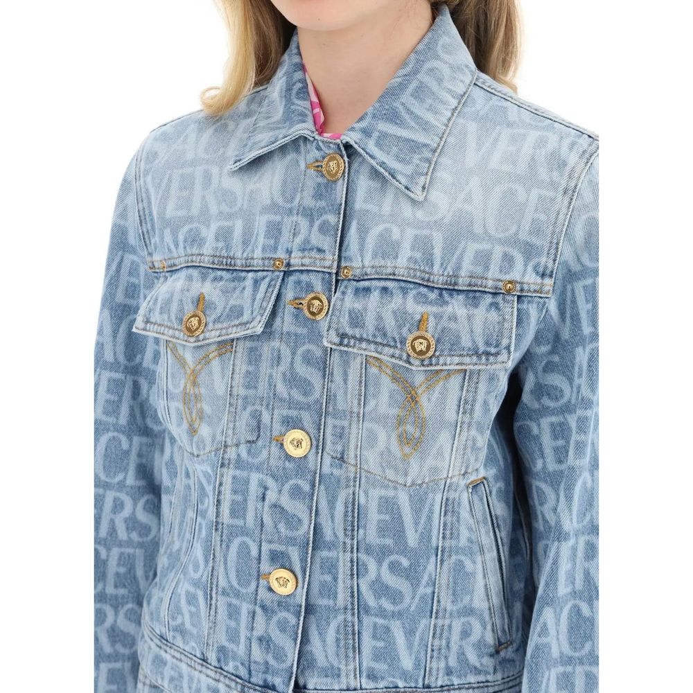 Veste en jean Versace