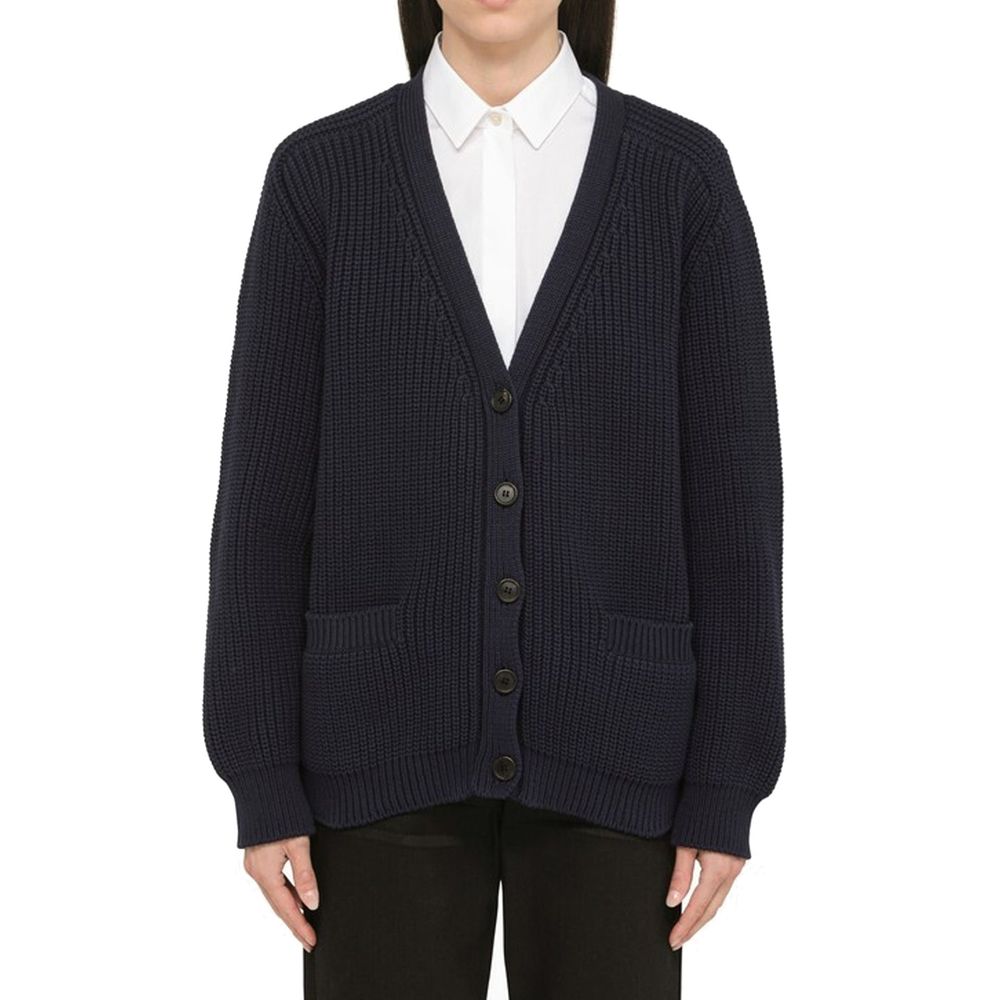 Cardigan en coton Prada