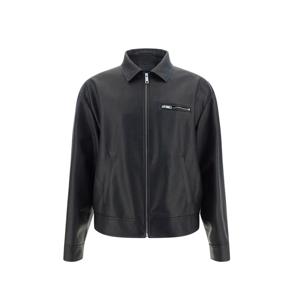 Veste en cuir Prada