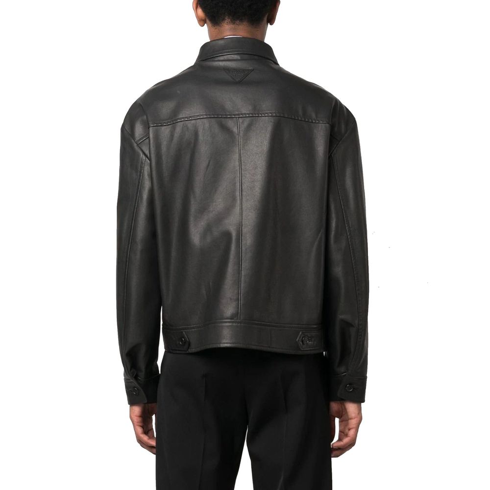 Veste en cuir Prada