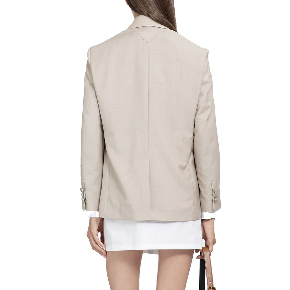 Veste blazer en laine Prada