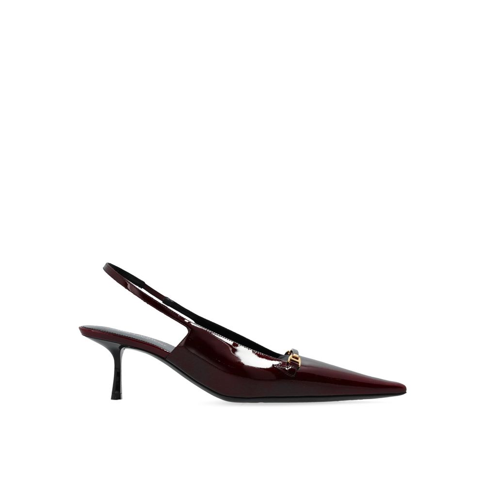 Escarpins à bride arrière en cuir « Carine » de Saint Laurent